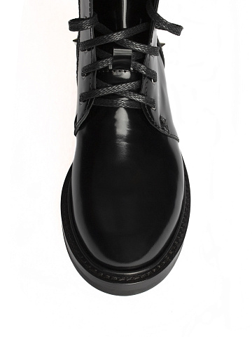 Black Patent Leather Boots, 2