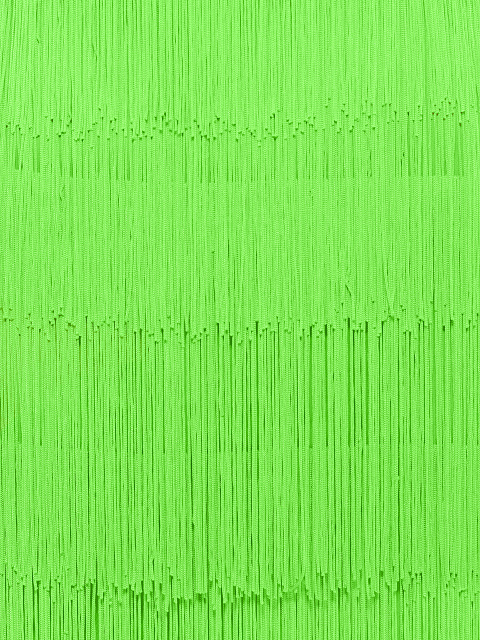 Fringed Neon Green Mini Dress, 3 Fringed Neon Green Mini Dress, 3