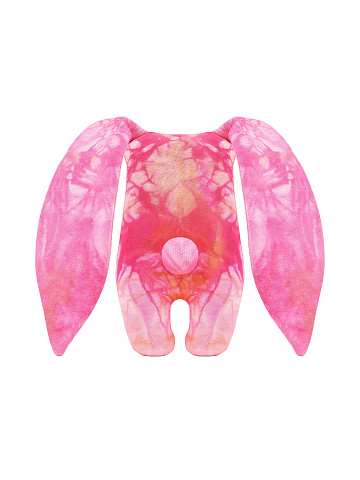 Pink tie-dye "Rabbit" toy, 2