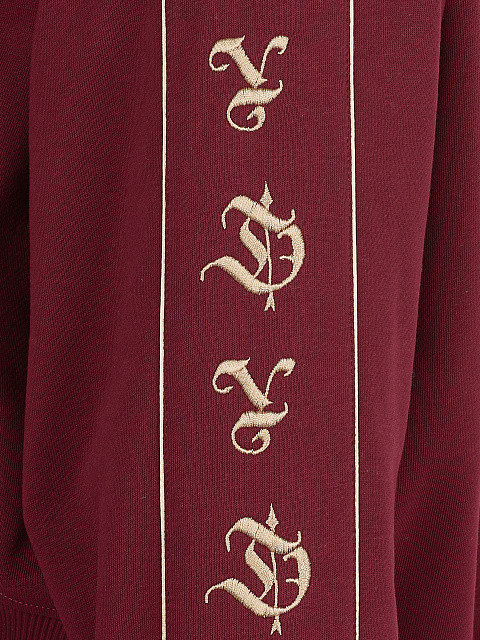 Bordeaux YD Embroidered Jersey Suit, 4 Bordeaux YD Embroidered Jersey Suit, 4