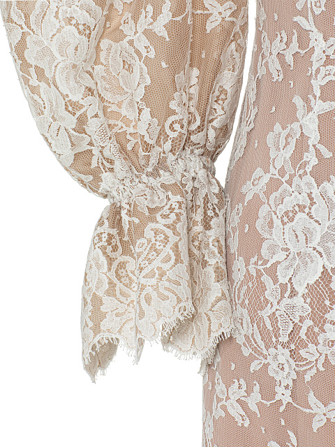 White lace maxi dress, 4