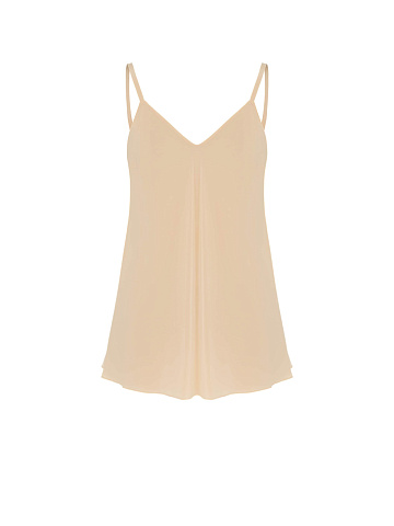 Light beige silk top, 1