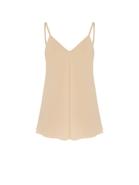 Light beige silk top, 1
