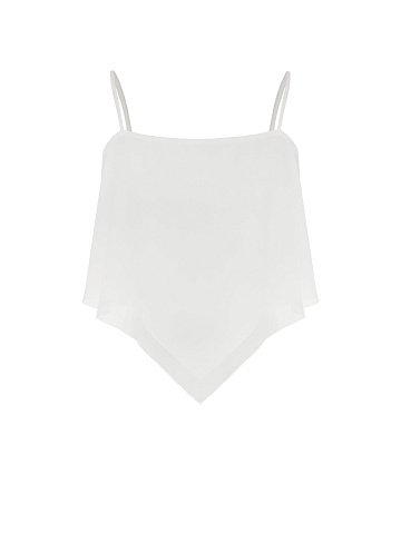 Milky camisole top with thin straps, 1