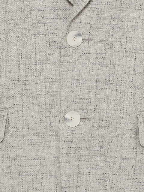 Grey melange wool jacket, 3