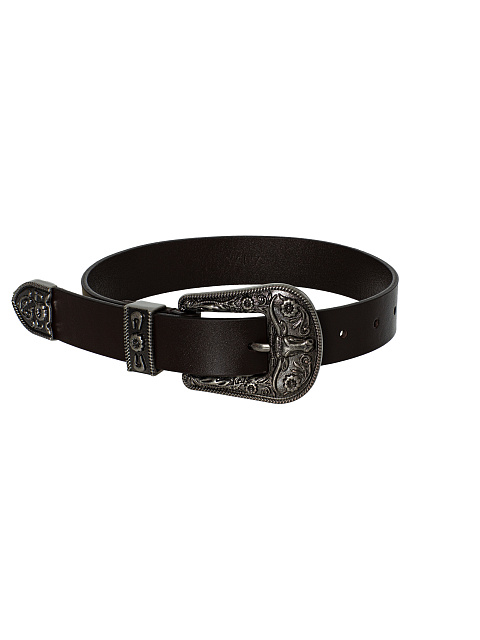 Leather belt-choker, 1