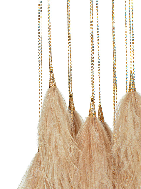 Golden Chains & Feathers Cape, 3