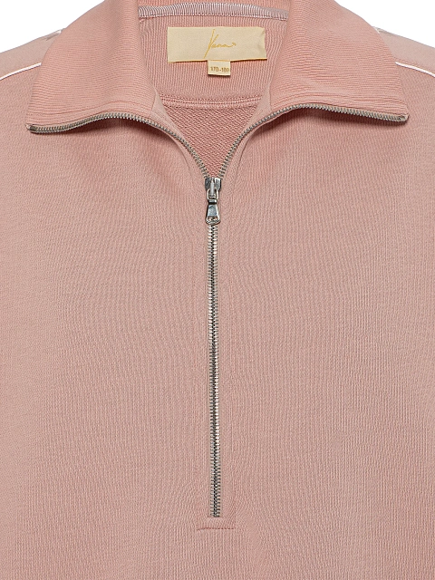 Light Pink Embroidered Jersey Suit, 4