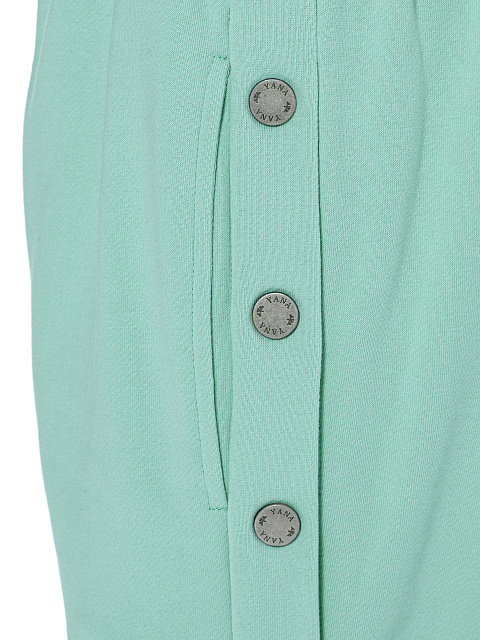 Mint Green "Yana" Embroidered Jersey Suit, 6