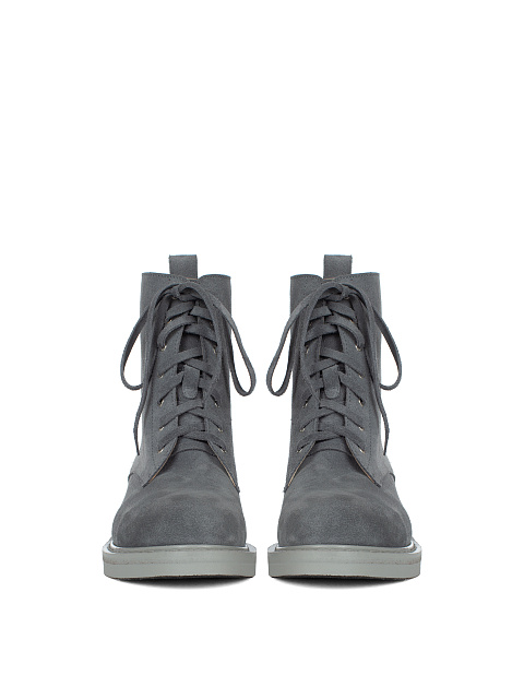 Dark Grey Suede Boots, 2