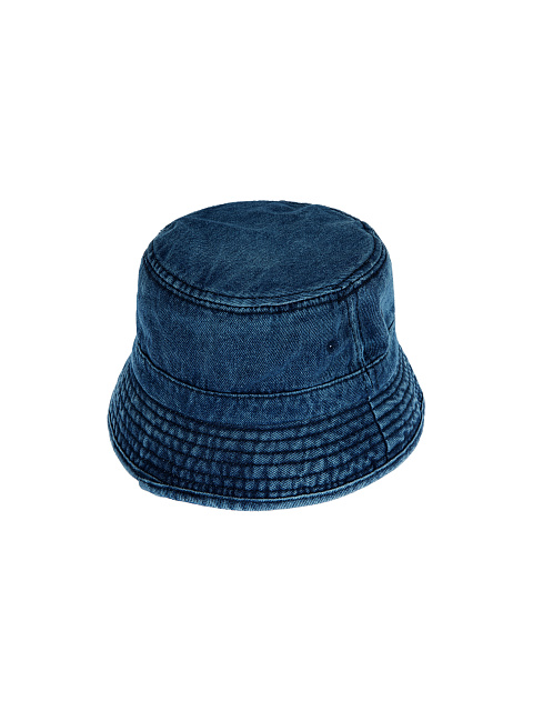 Deep Blue Embroidered Bucket Hat, 2