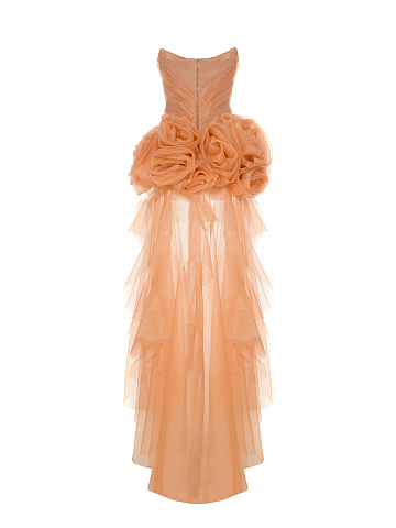 Maxi organza dress, 2