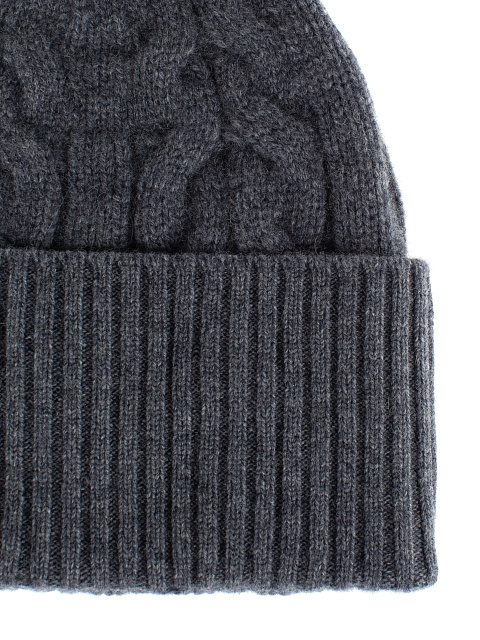 Dark Grey Cashmere Hat, 2