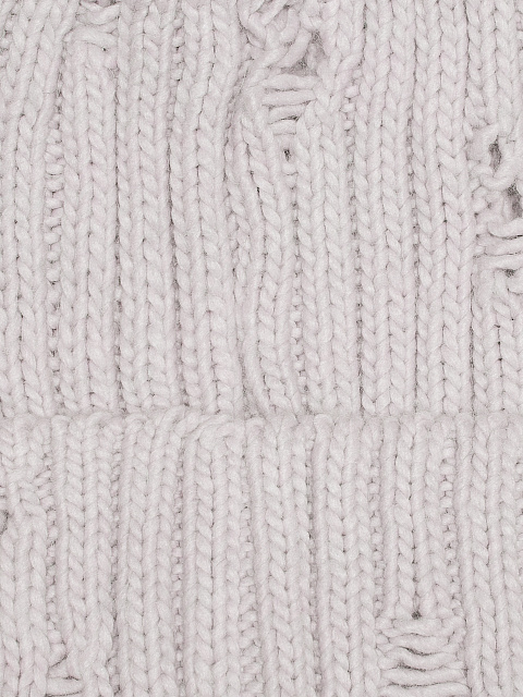Lilac Distressed Beanie, 2