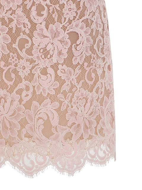 Light Pink Lace Mini Dress, 4