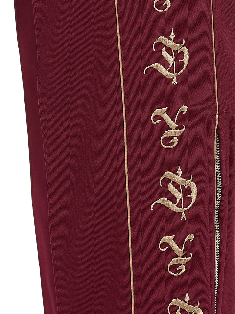 Bordeaux YD Embroidered Jersey Suit, 5 Bordeaux YD Embroidered Jersey Suit, 5