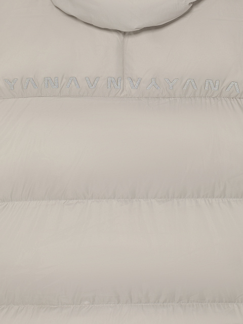 Taupe Unisex Hooded Puffer Jacket, 5 Taupe Unisex Hooded Puffer Jacket, 5