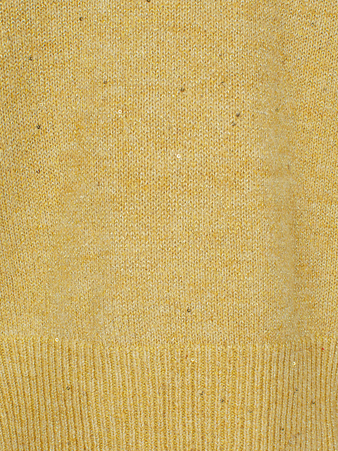 Mustard Yellow Lurex & Sequins Jumper, 3