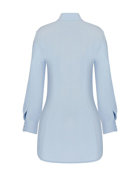 Light Blue Poplin Shirt Dress, 2