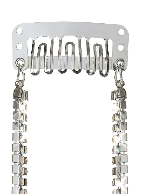 Silver Rhinestone Hairpin, 2