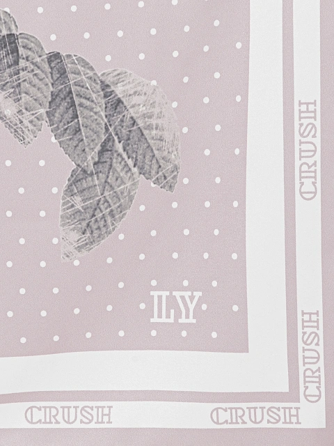 Pink Crush print scarf, 2