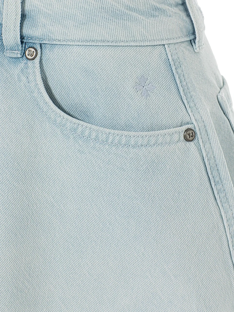 Light blue denim shorts, 4