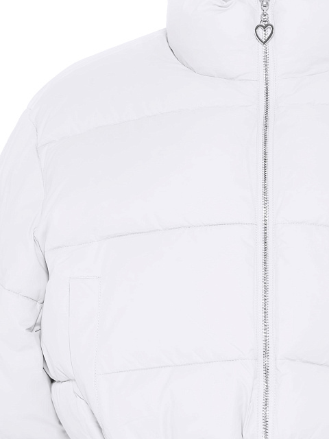 White cropped down jacket, 7