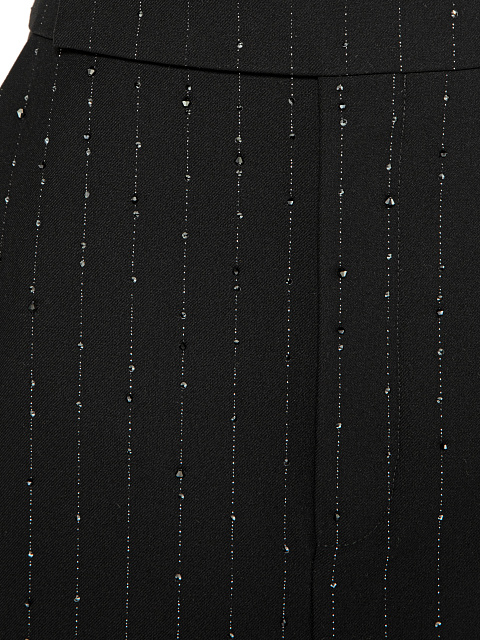 Black skirt with rhinestones, 6 Black skirt with rhinestones, 6