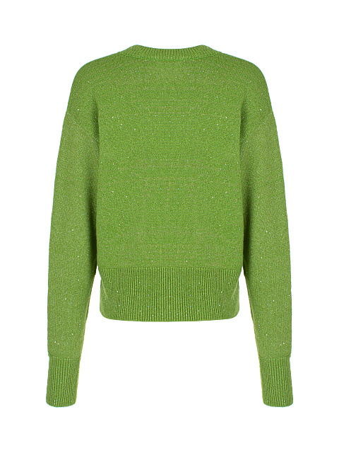 Green Lurex & Sequins Jumper, 2