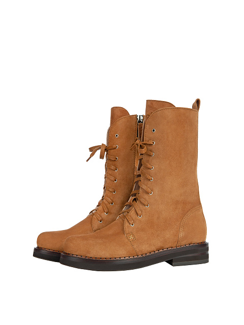 Brown Suede Boots, 1