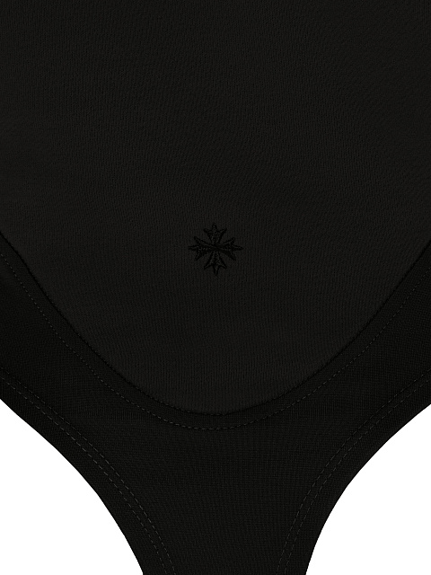 Black footer hoodie, 4