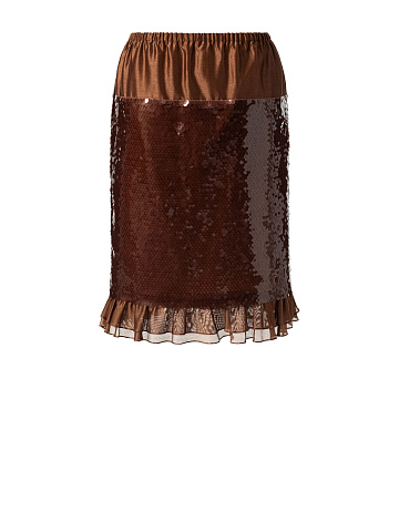Midi skirt with sequins, 2