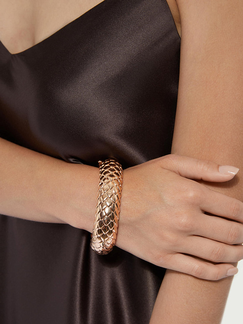 "Dragon" bracelet in rose gold, 3