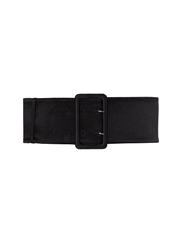 Black tailoring-fabric belt, 1