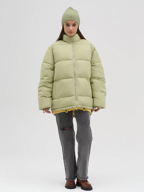 Pistachio oversized down jacket, 11 Pistachio oversized down jacket, 11
