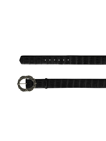 Black Crocodile Belt, 2
