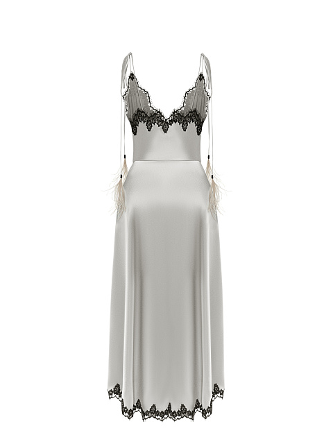 Midi dress with lace, 2 Midi dress with lace, 2