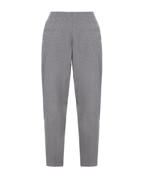 Grey Pleated Trousers, 3 Grey Pleated Trousers, 3