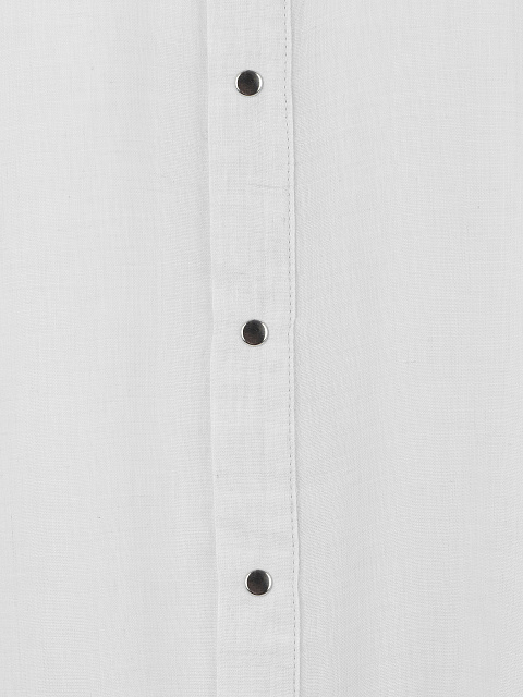 White Cotton Shirt Dress , 4