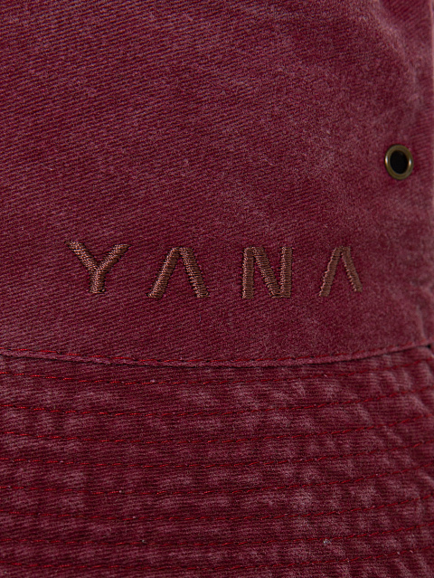 Bordeaux Cotton "Yana" Bucket Hat, 3 Bordeaux Cotton "Yana" Bucket Hat, 3