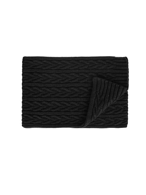 Black Wool Scarf, 1