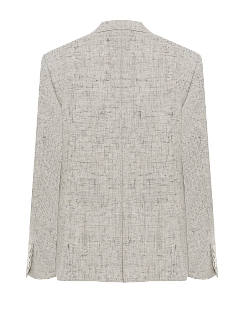Grey melange wool jacket, 2
