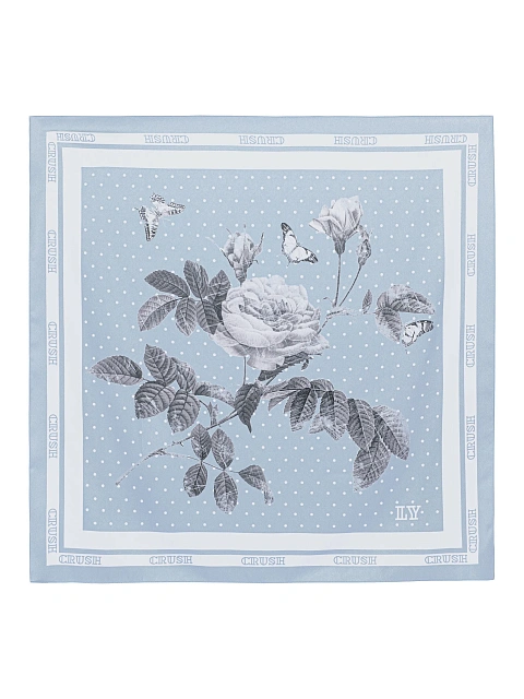 Blue Crush print scarf, 1