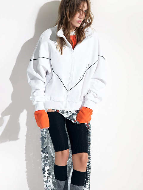 White Fleece Tracksuit, 2 White Fleece Tracksuit, 2