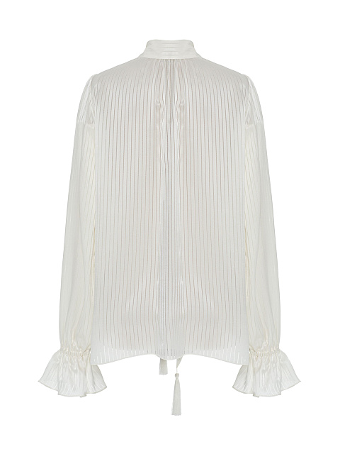 White silk blouse, 2