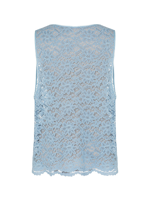 Light blue lace top, 2