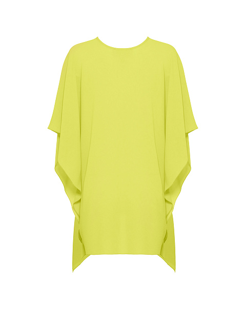 Neon Yellow Chiffon Tunic, 2 Neon Yellow Chiffon Tunic, 2
