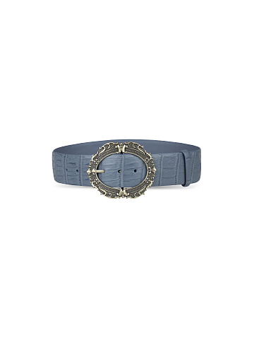 Blue Crocodile Belt, 1