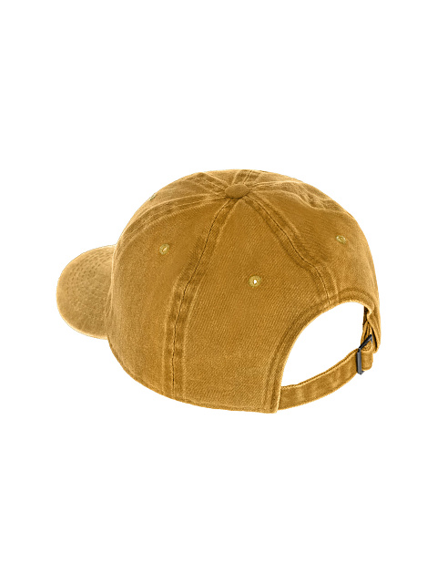 Mustard Yellow YD Embroidered Vintage Denim Cap, 3