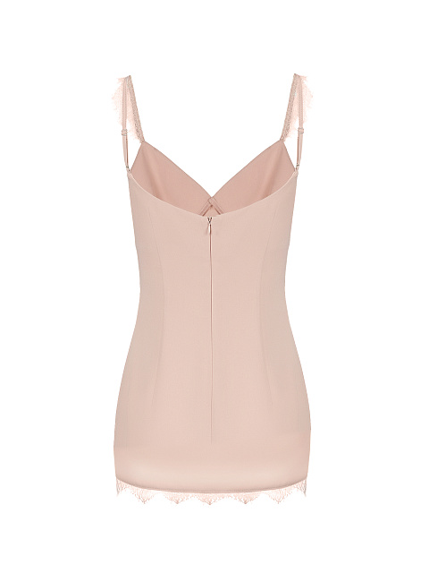 Pink Ultra Mini Slip Dress, 2